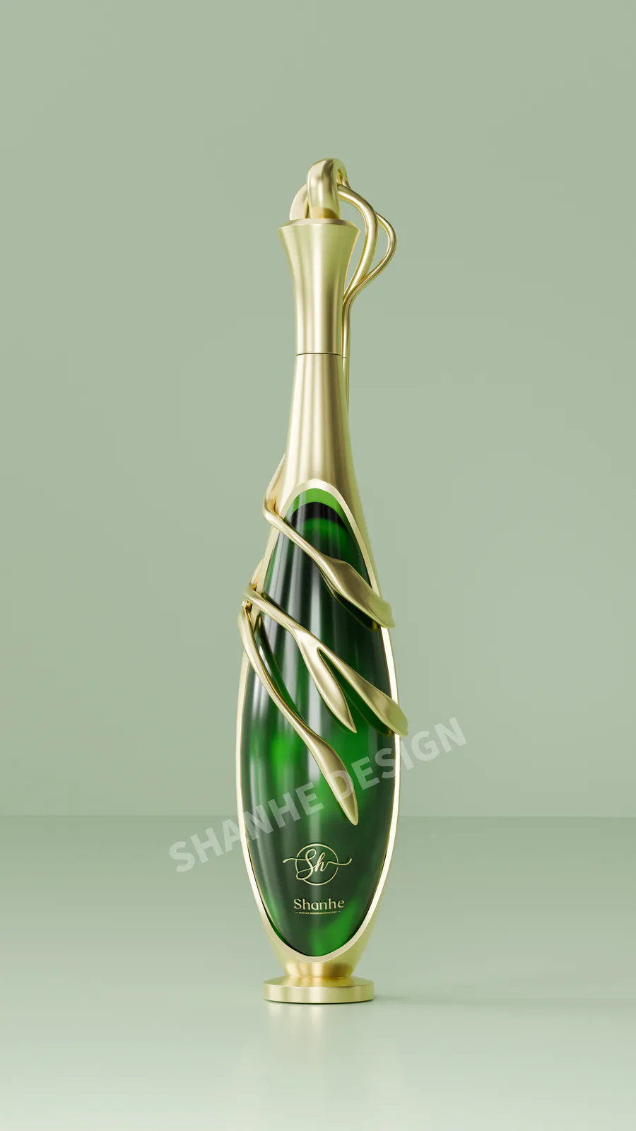 Contemporary Bespoke Fragrance Bottle Concept for Niche Brands