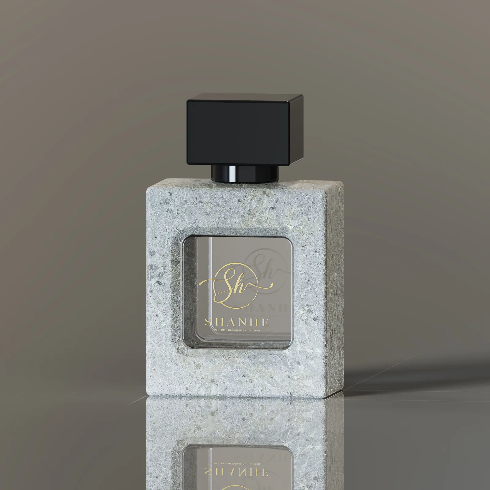 Architectural Custom Perfume Bottle Design for Niche Brands