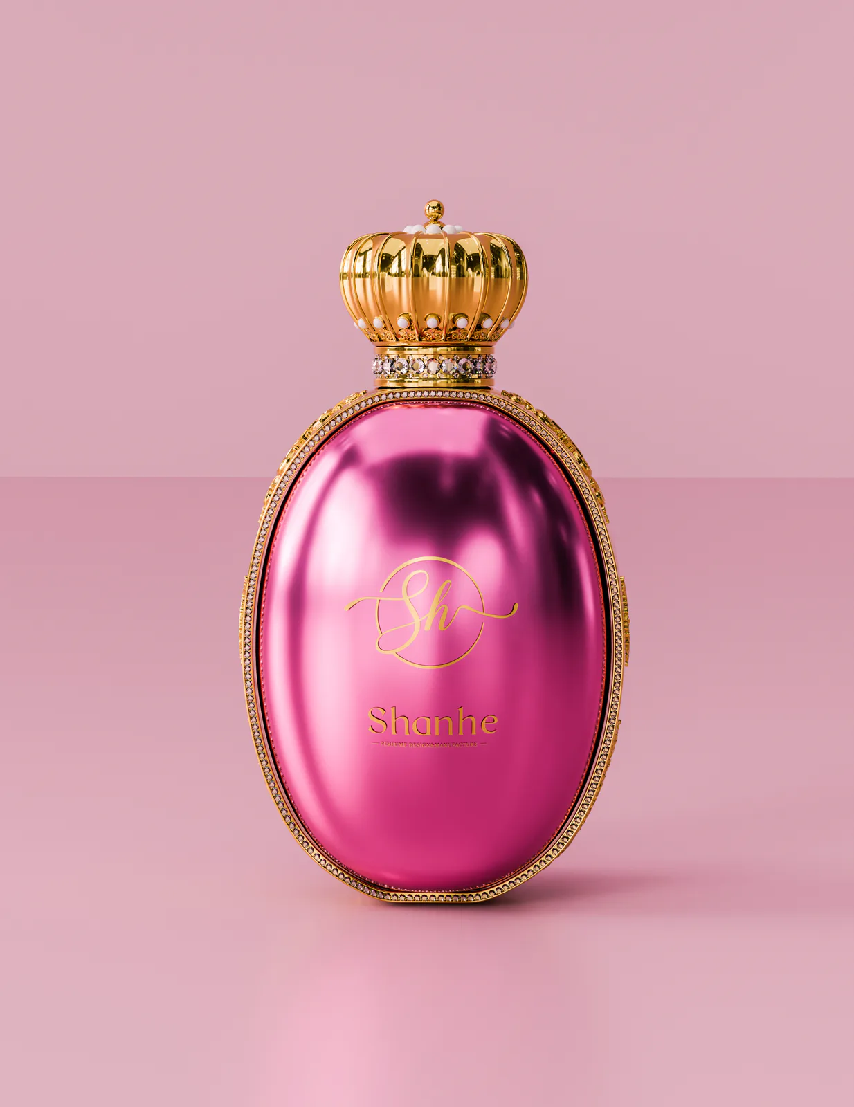 Luxury Glass Perfume Bottle Concept image 3