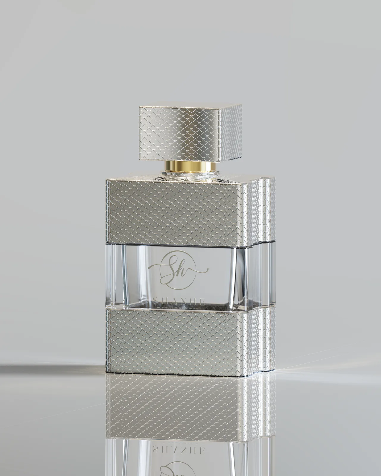 Minimalist Perfume Bottle Concept for Niche Brands