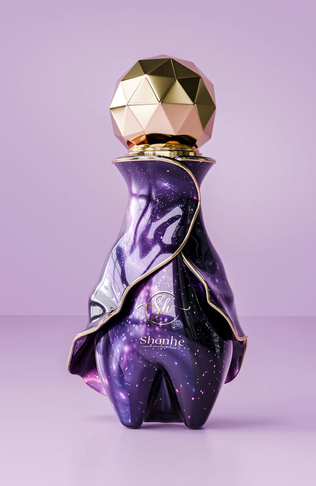 Sculptural Perfume Bottle Development Concept for Niche Brands