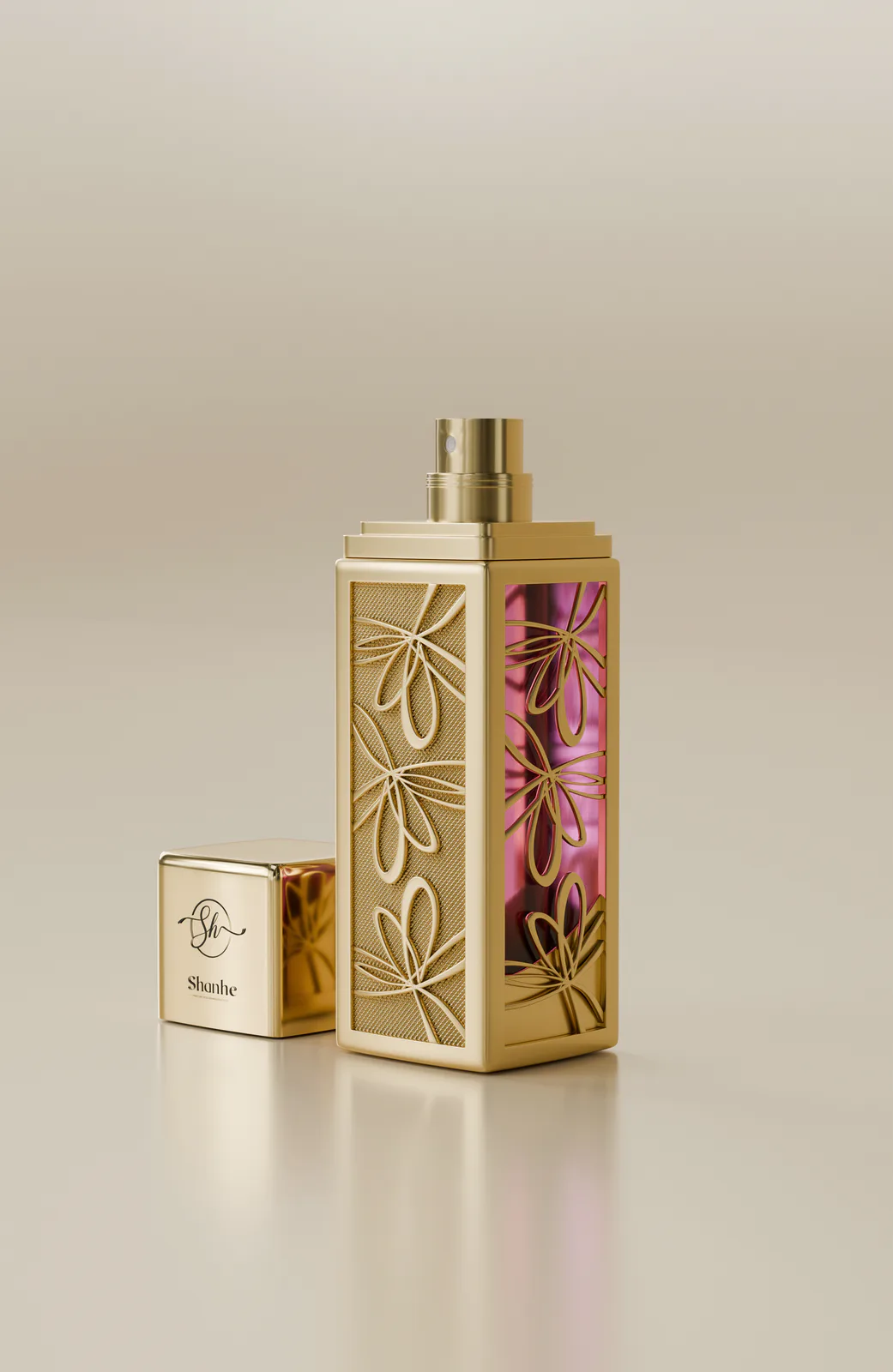 Modern Fragrance Bottle Design for Niche Brands image 2