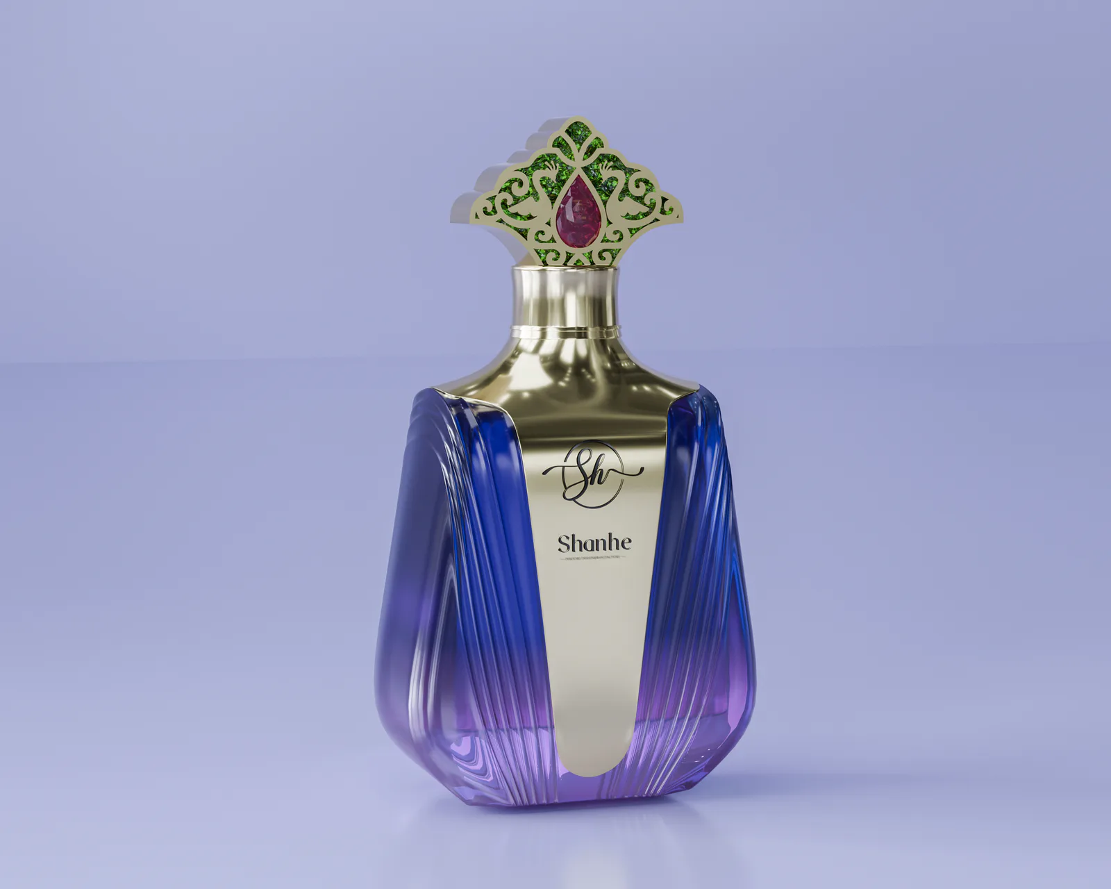 Ornamental Custom Fragrance Packaging Design for Niche Brands image 3