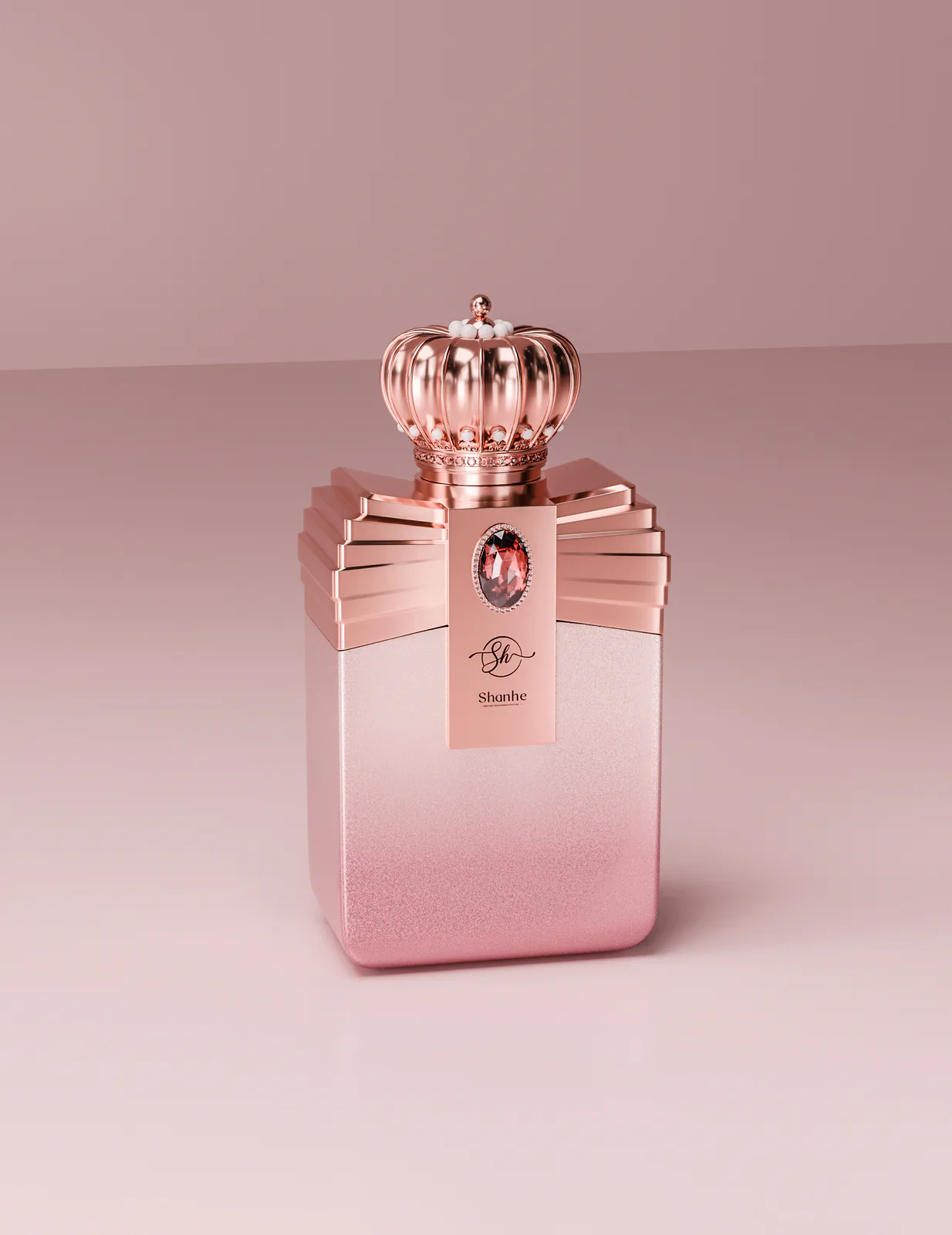 Refined Glass Perfume Bottle Concept