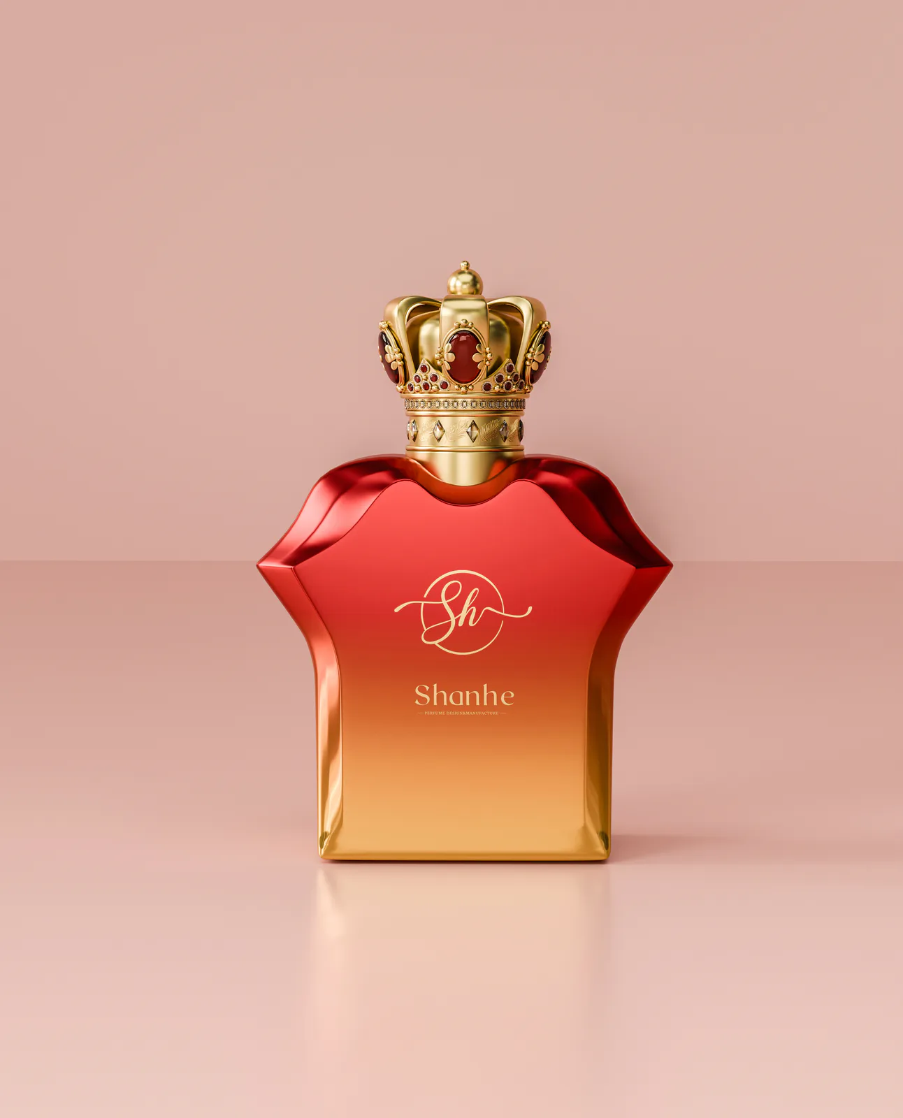 Elegant Glass Perfume Bottle Concept image 3
