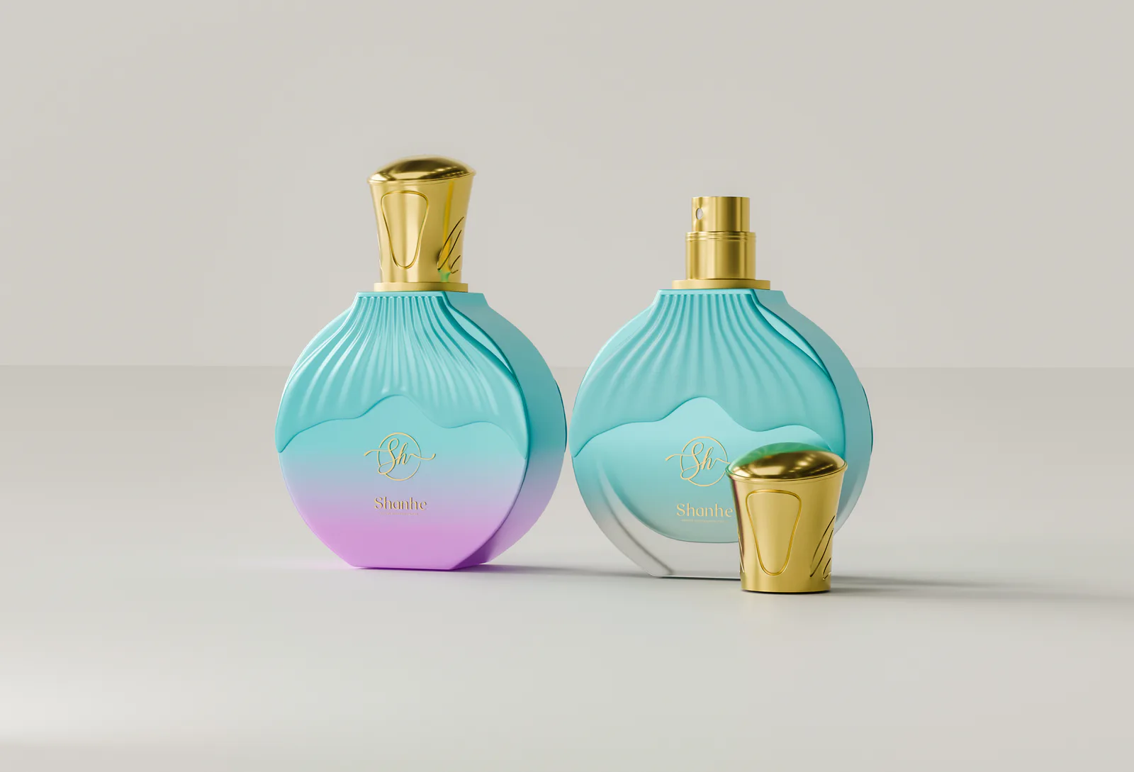 Premium Fragrance Bottle Design image 2