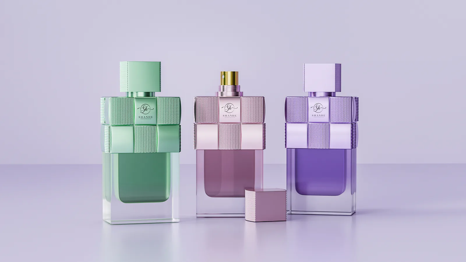 Contemporary Custom Fragrance Packaging Design image 2