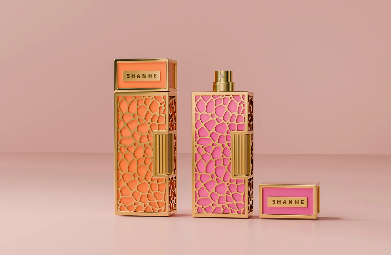 Modern Perfume Bottle Development Concept for Niche Brands