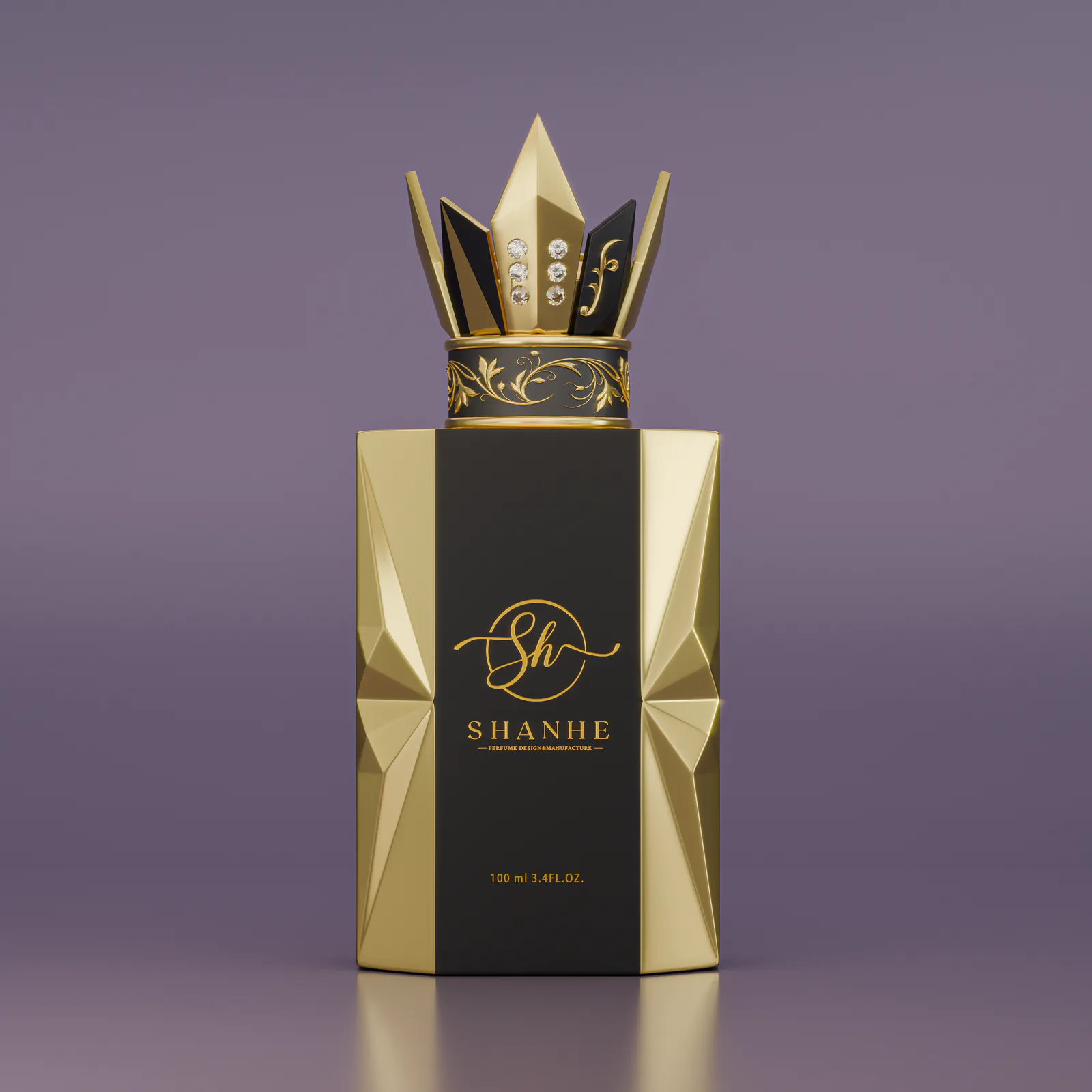 Distinctive Glass Perfume Bottle Concept