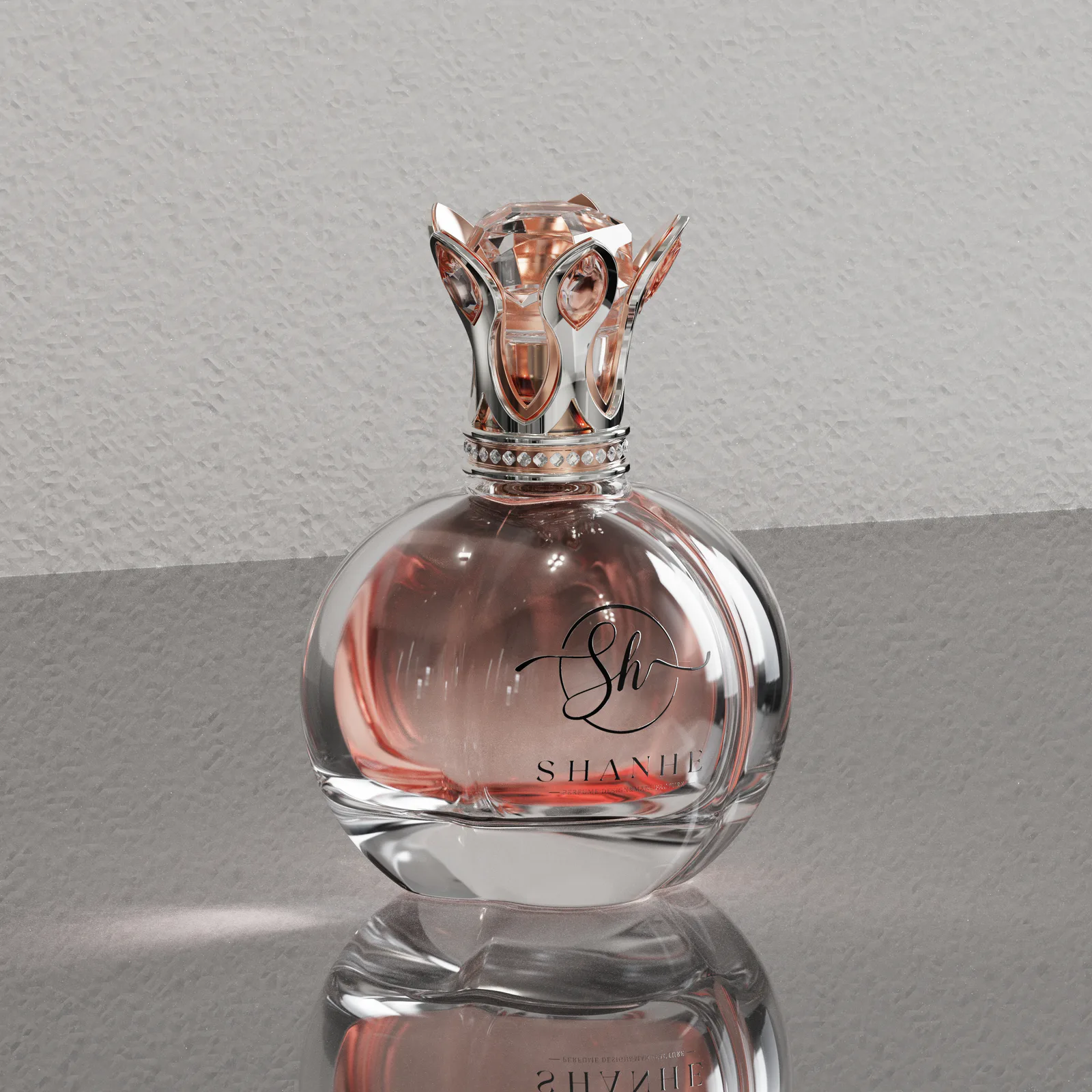 Decorative New Perfume Bottle Design
