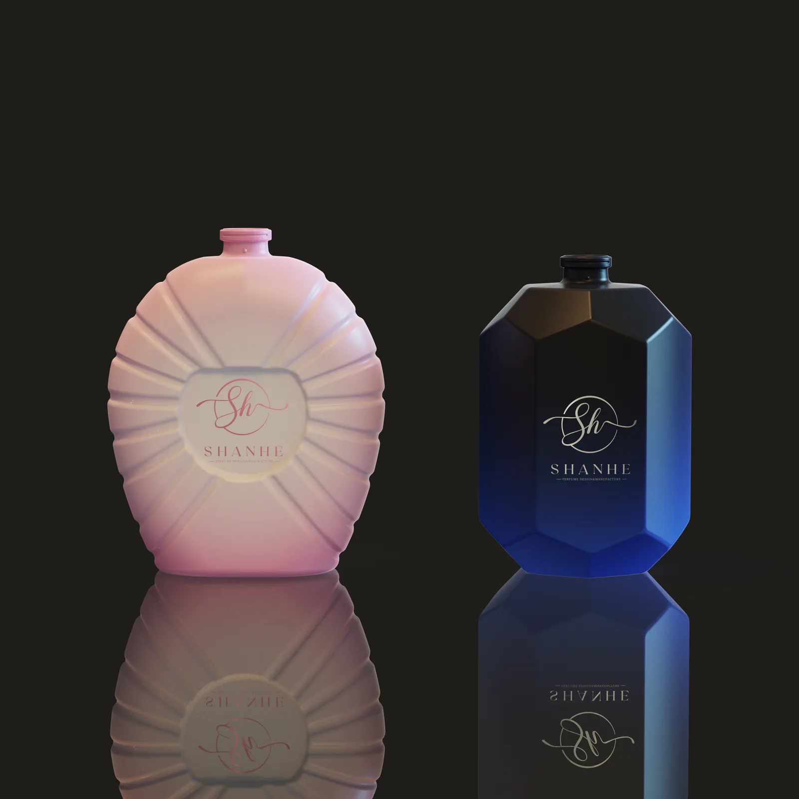 Ornamental Statement Perfume Bottle Design for Niche Brands