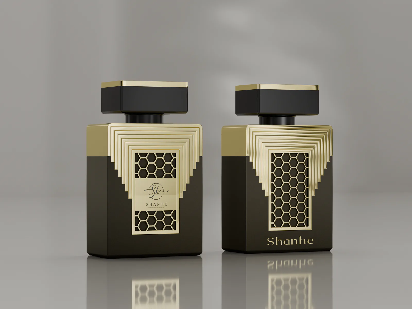 Minimalist Bespoke Fragrance Bottle Concept for Niche Brands