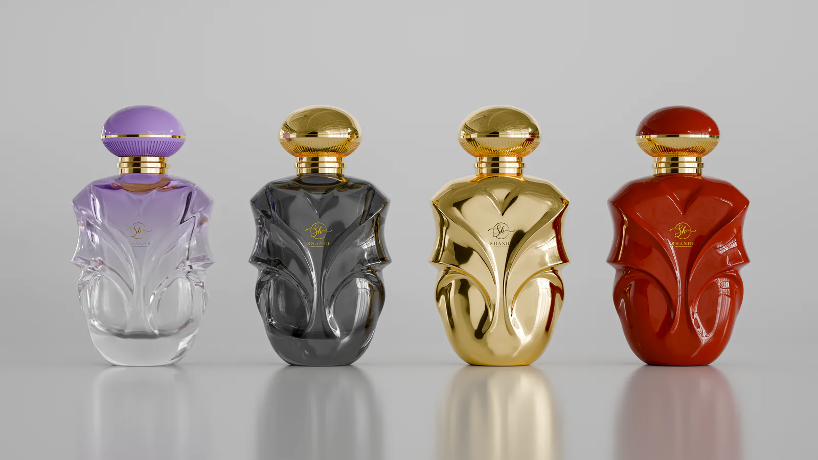 Modern Fragrance Bottle Design