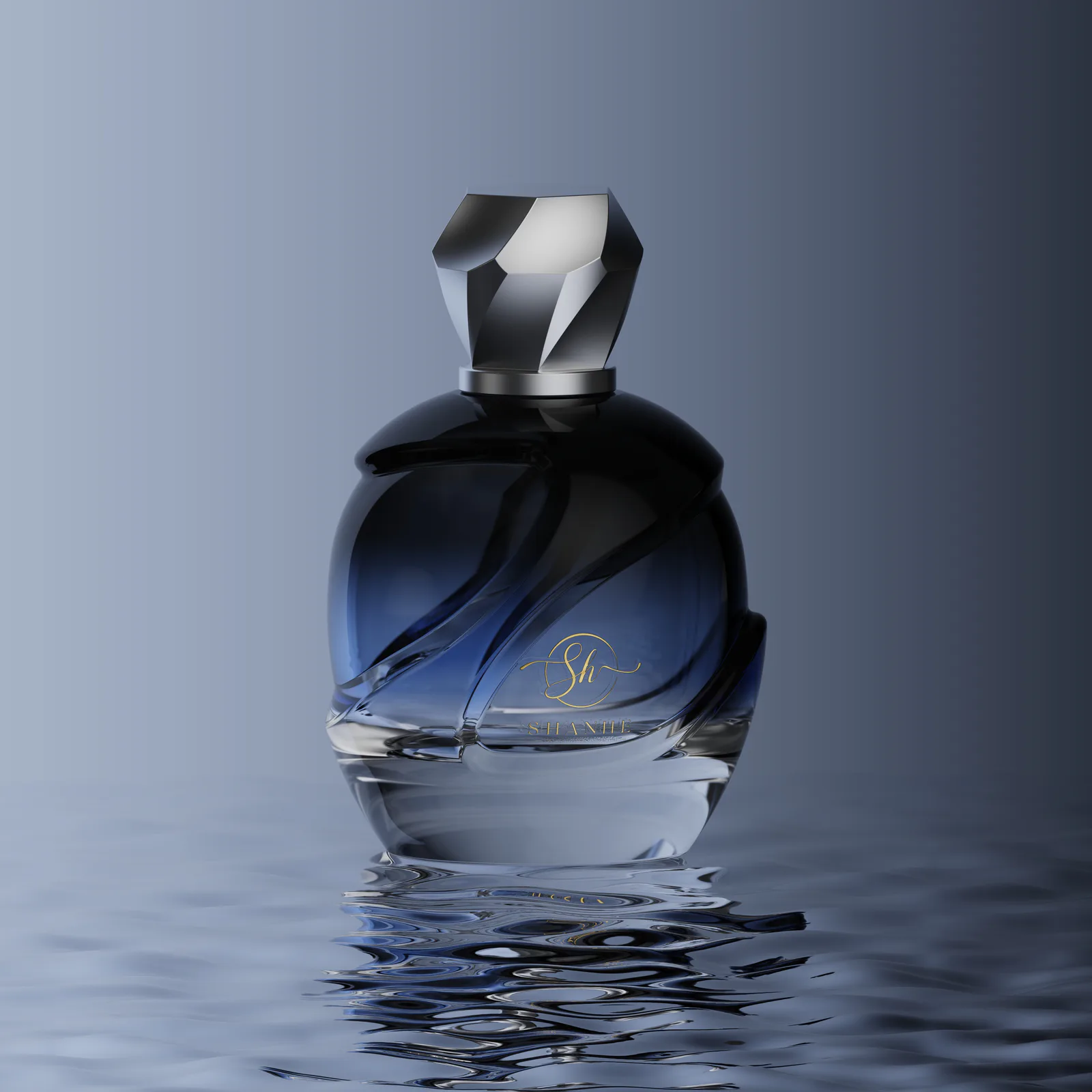 Modern Perfume Bottle Development Concept