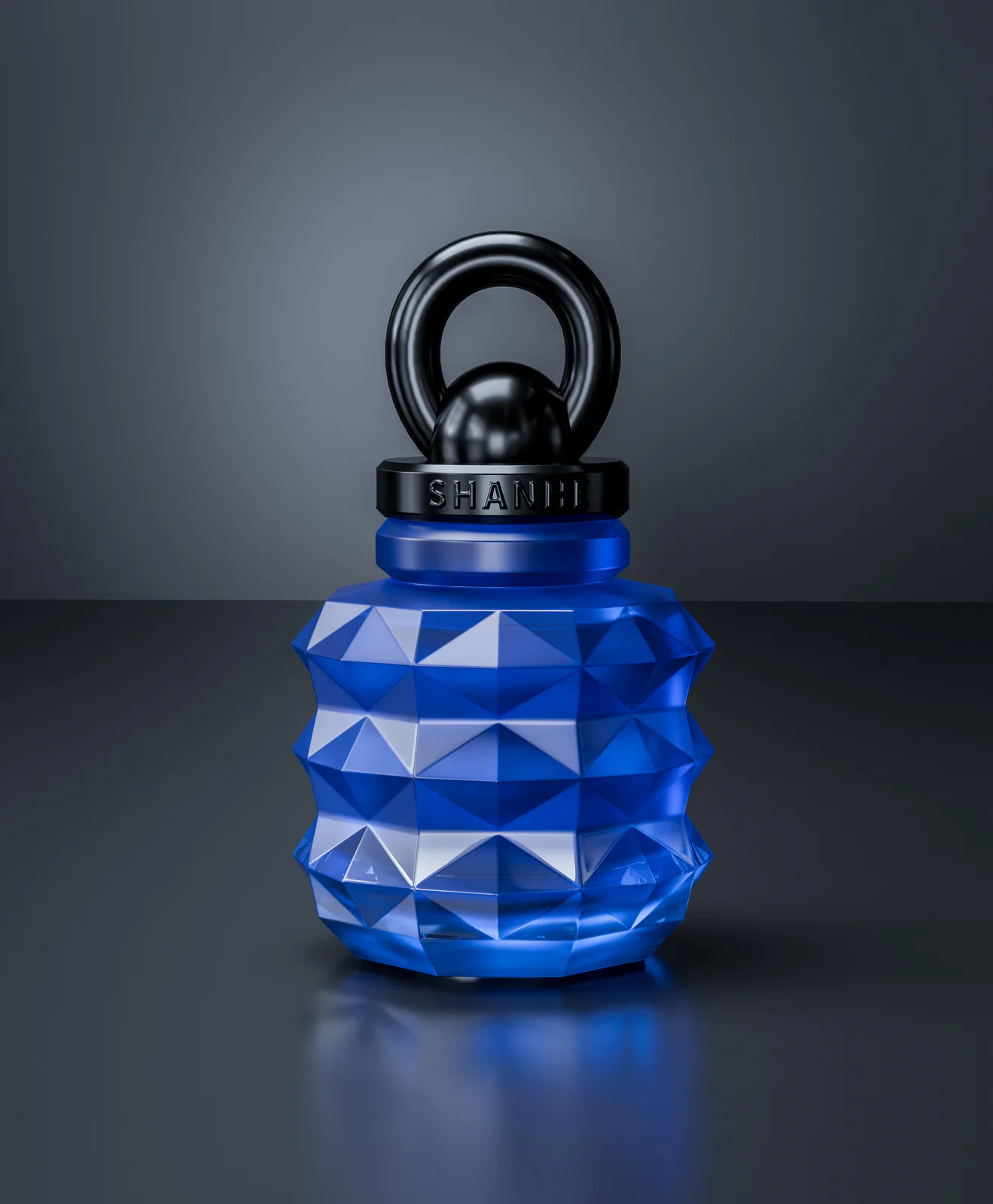 Sculptural Statement Perfume Bottle Design