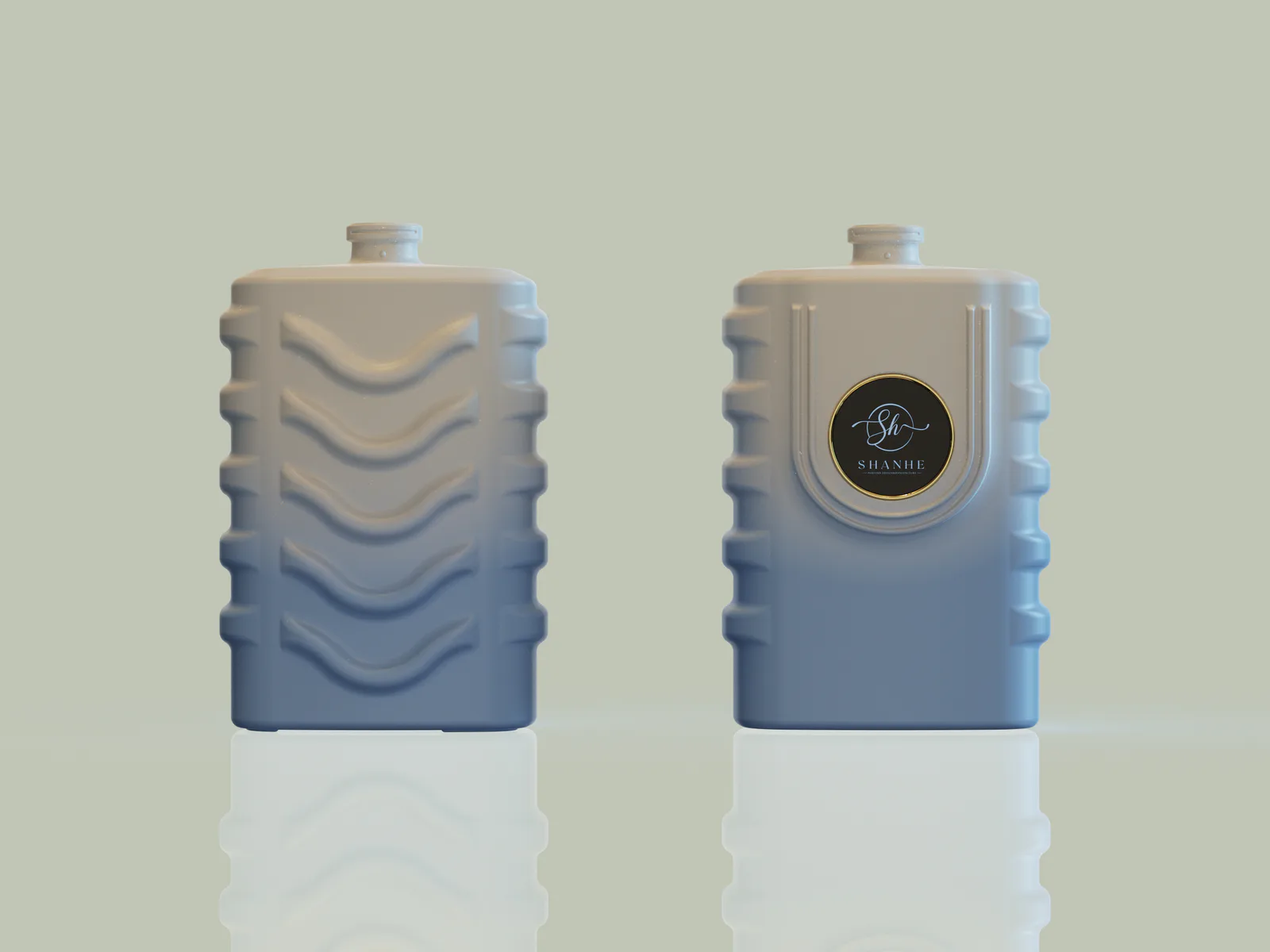 Minimalist Statement Perfume Bottle Design for Niche Brands