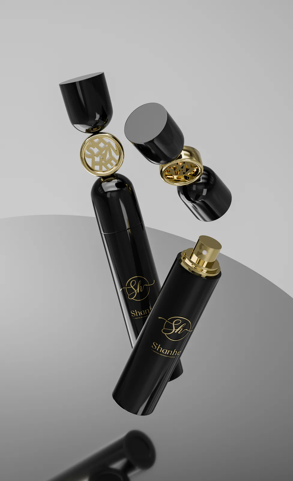 Signature Designer Fragrance Bottle Concept for Niche Brands