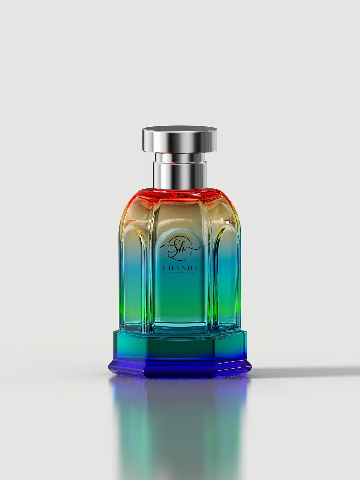 Artistic Custom Perfume Packaging Design for Niche Brands