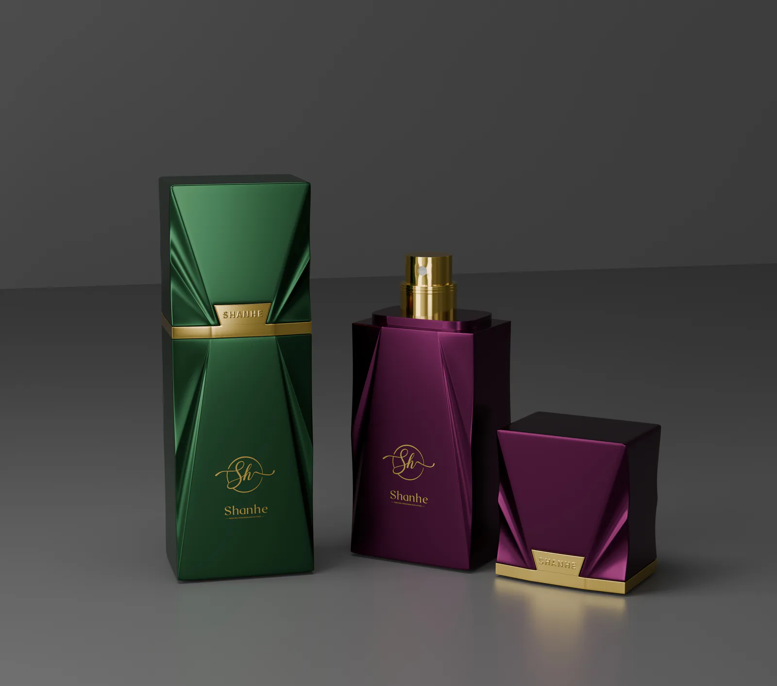 Artistic Custom Perfume Packaging Design image 2