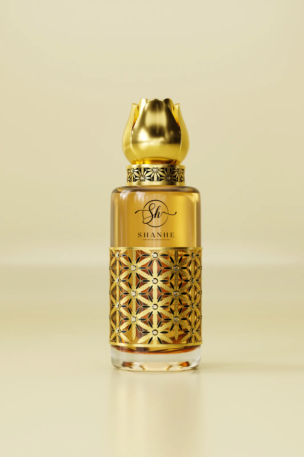 Artistic Perfume Bottle Concept