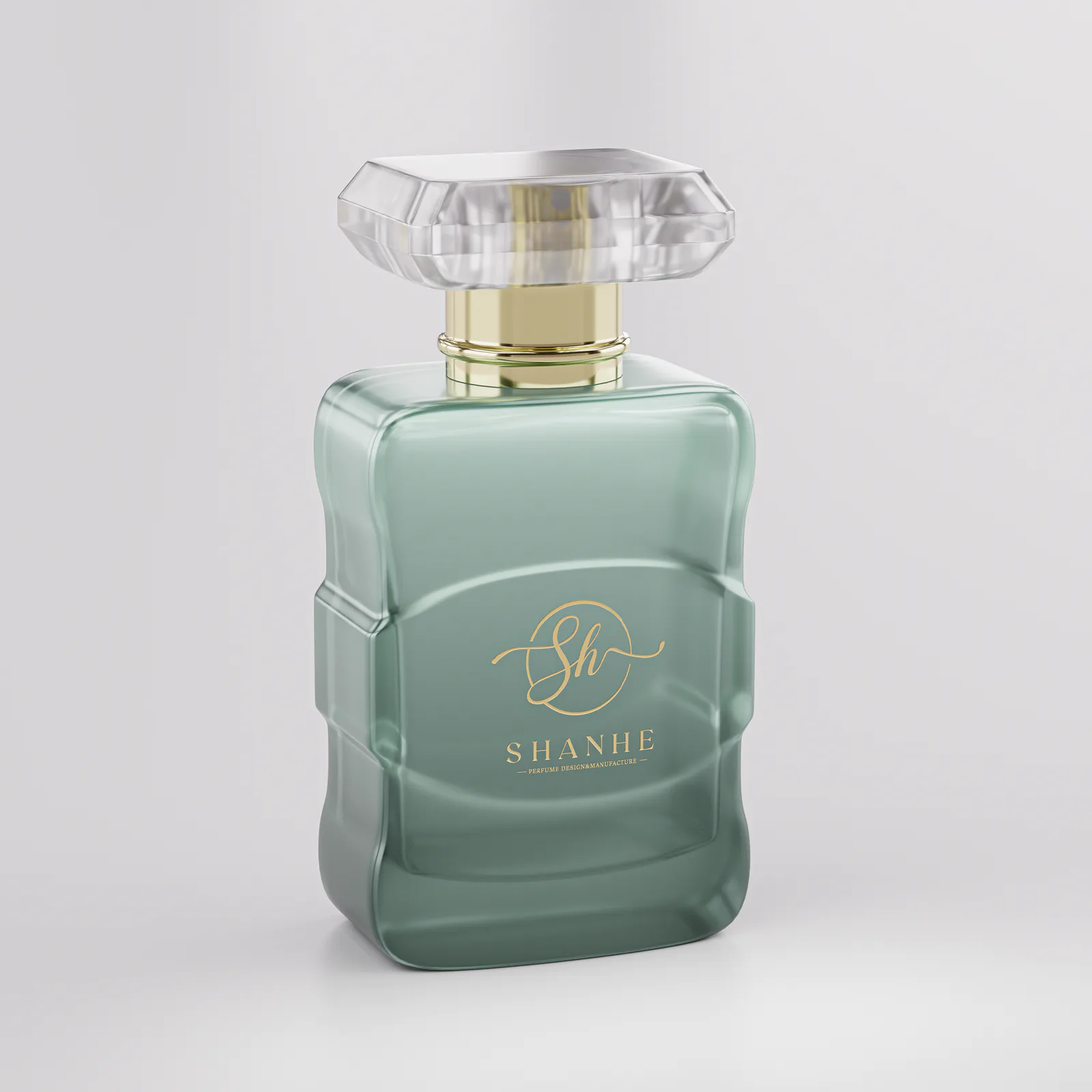 Artistic Glass Perfume Bottle Concept for Niche Brands