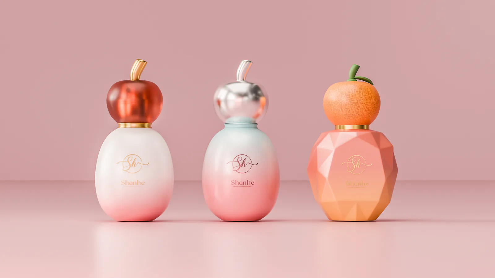 Decorative Designer Fragrance Bottle Concept