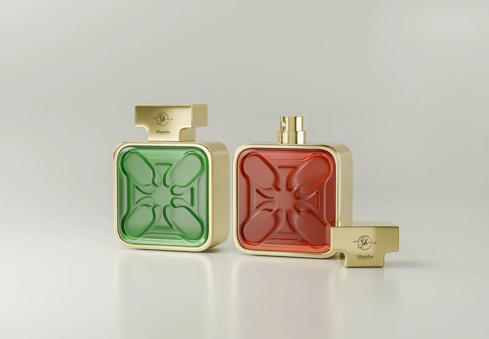 Elegant Bespoke Fragrance Bottle Concept