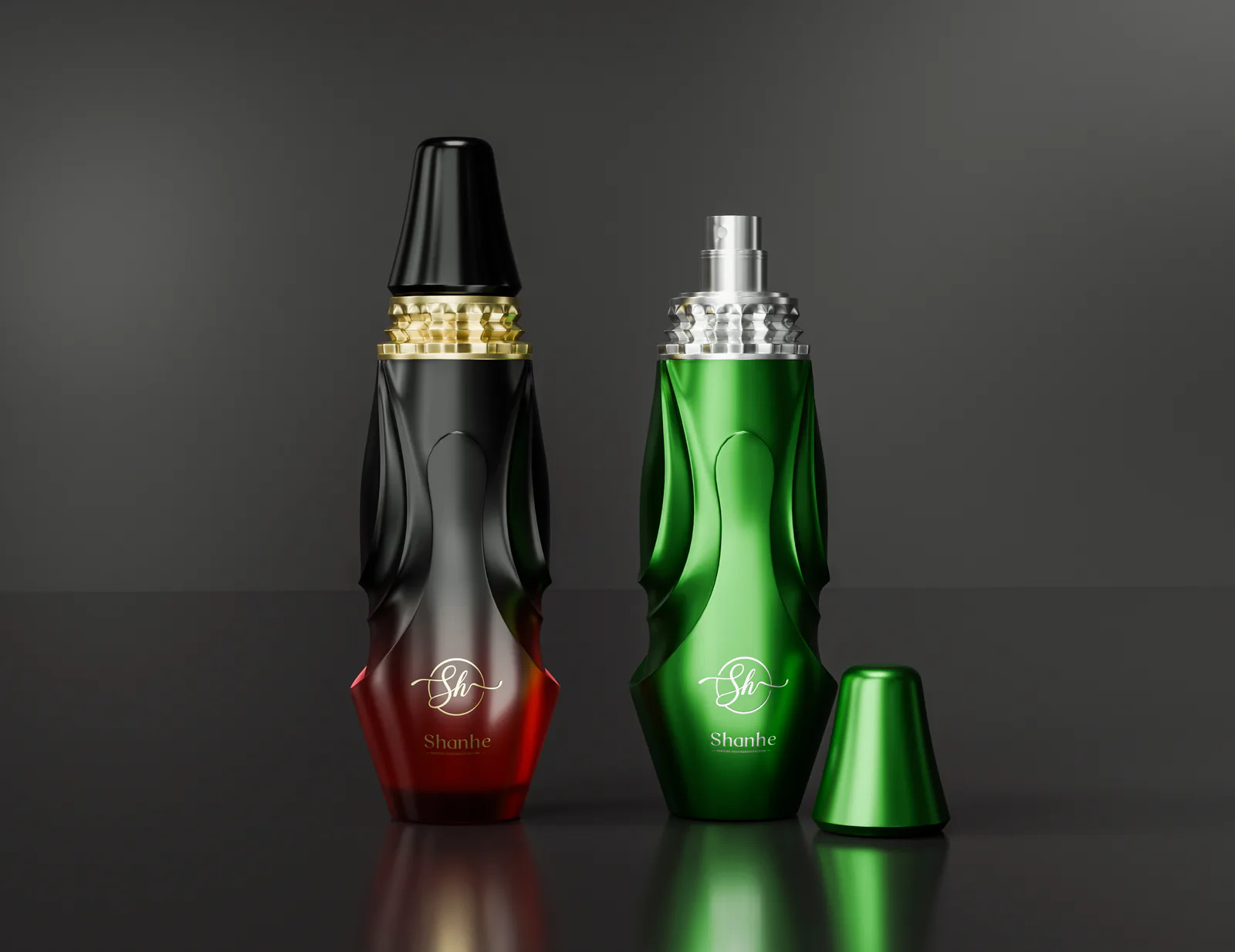 Elegant Custom Fragrance Packaging Design