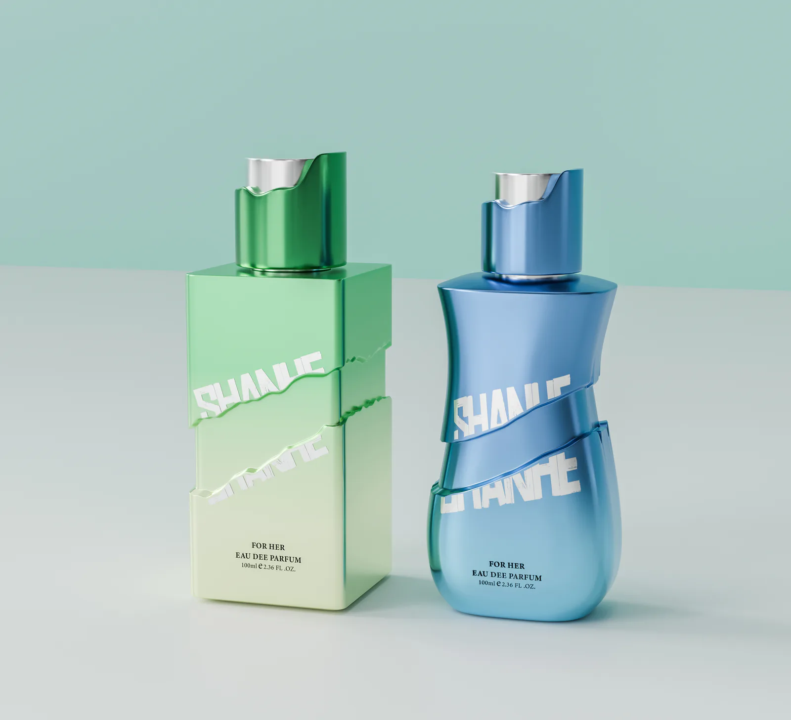 Minimalist Custom Perfume Packaging Design image 2