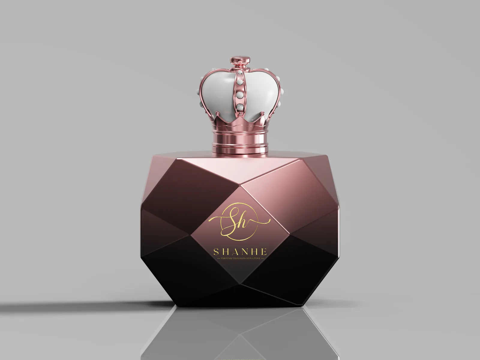 Elegant Fragrance Bottle Design for Niche Brands image 2