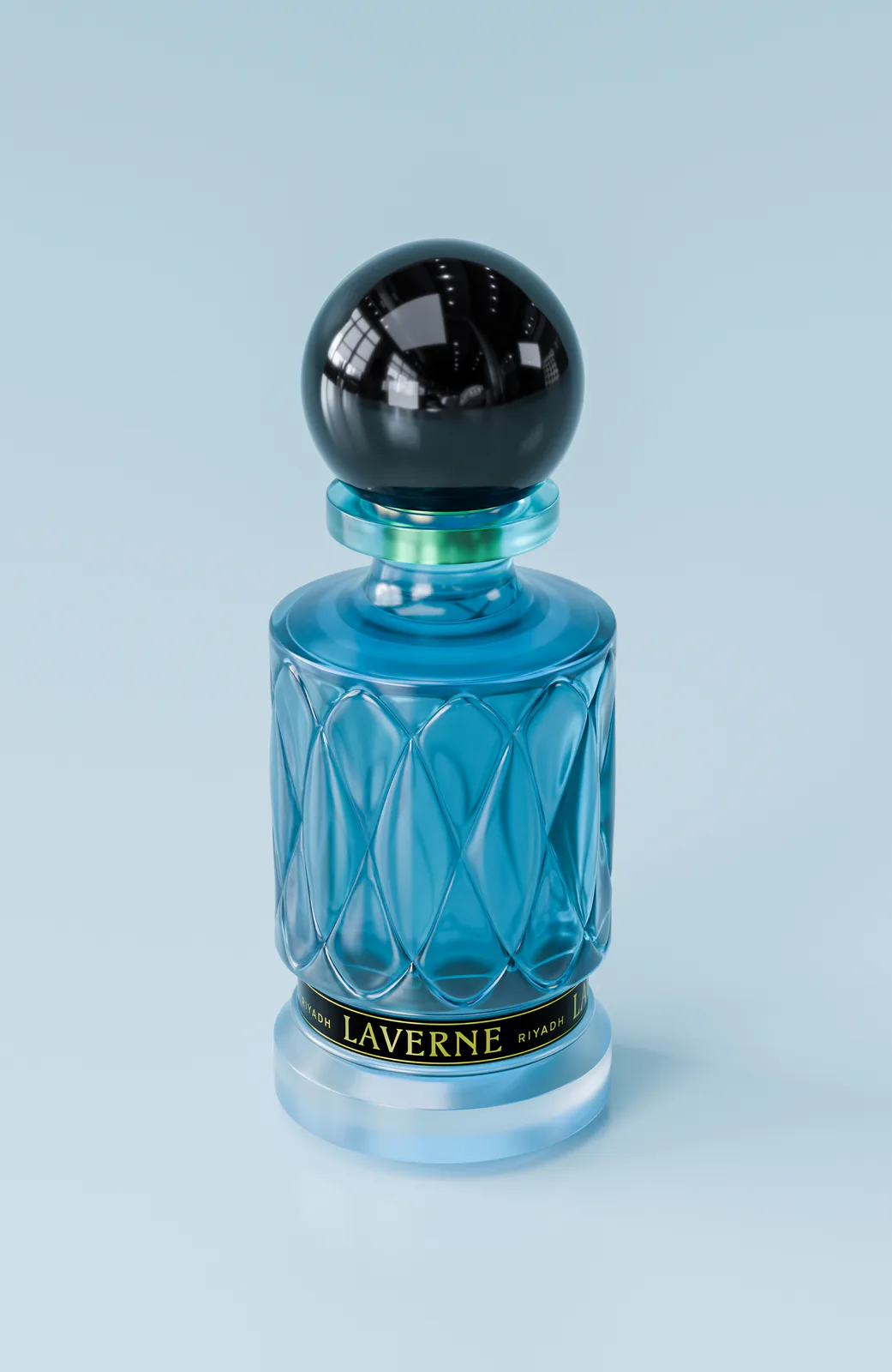 Sculptural Glass Perfume Bottle Concept for Niche Brands image 2