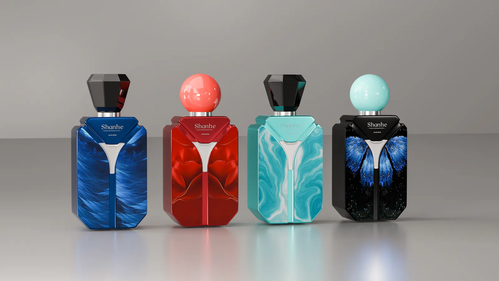Signature Fragrance Bottle Design for Niche Brands image 3