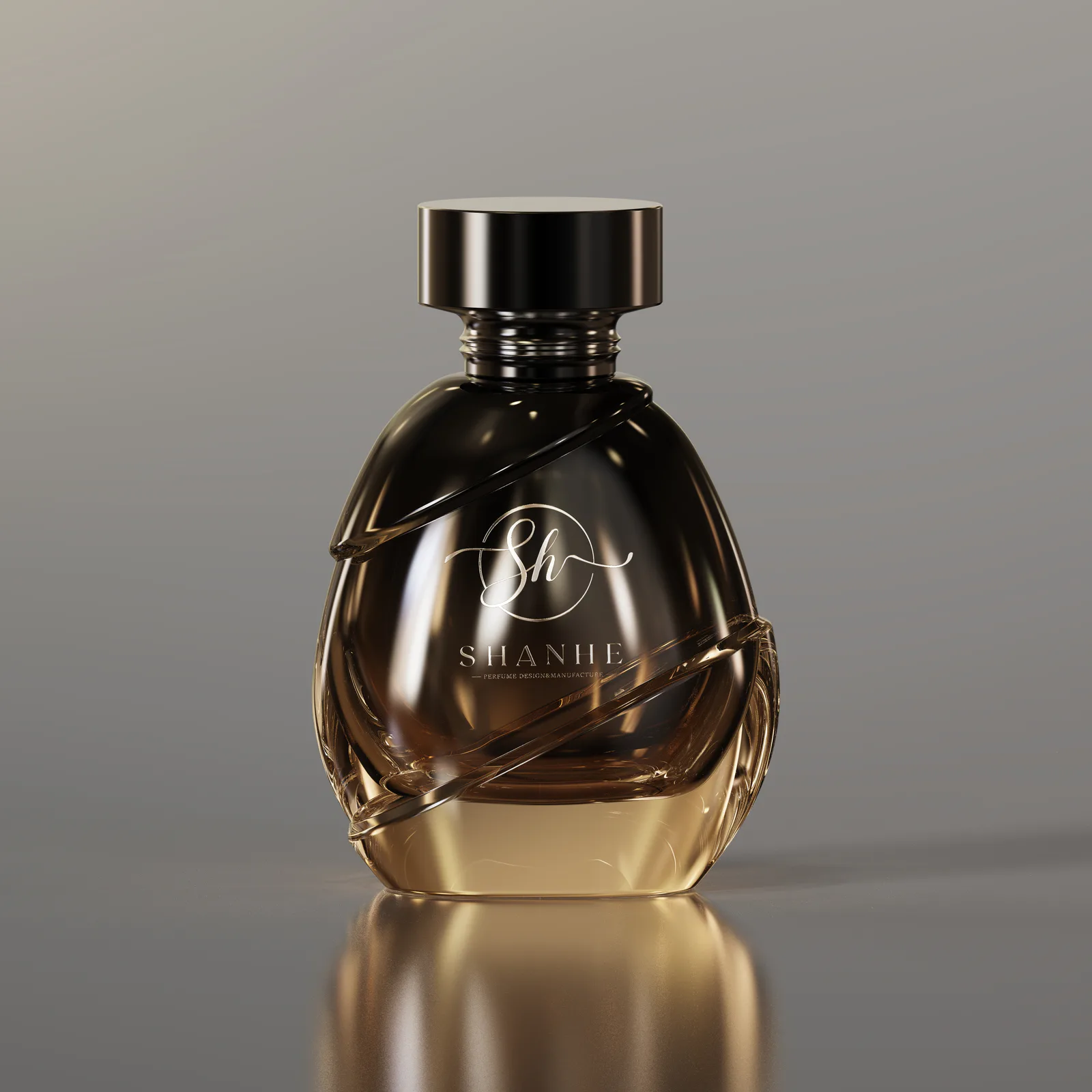 Sculptural Custom Fragrance Packaging Design for Niche Brands image 3