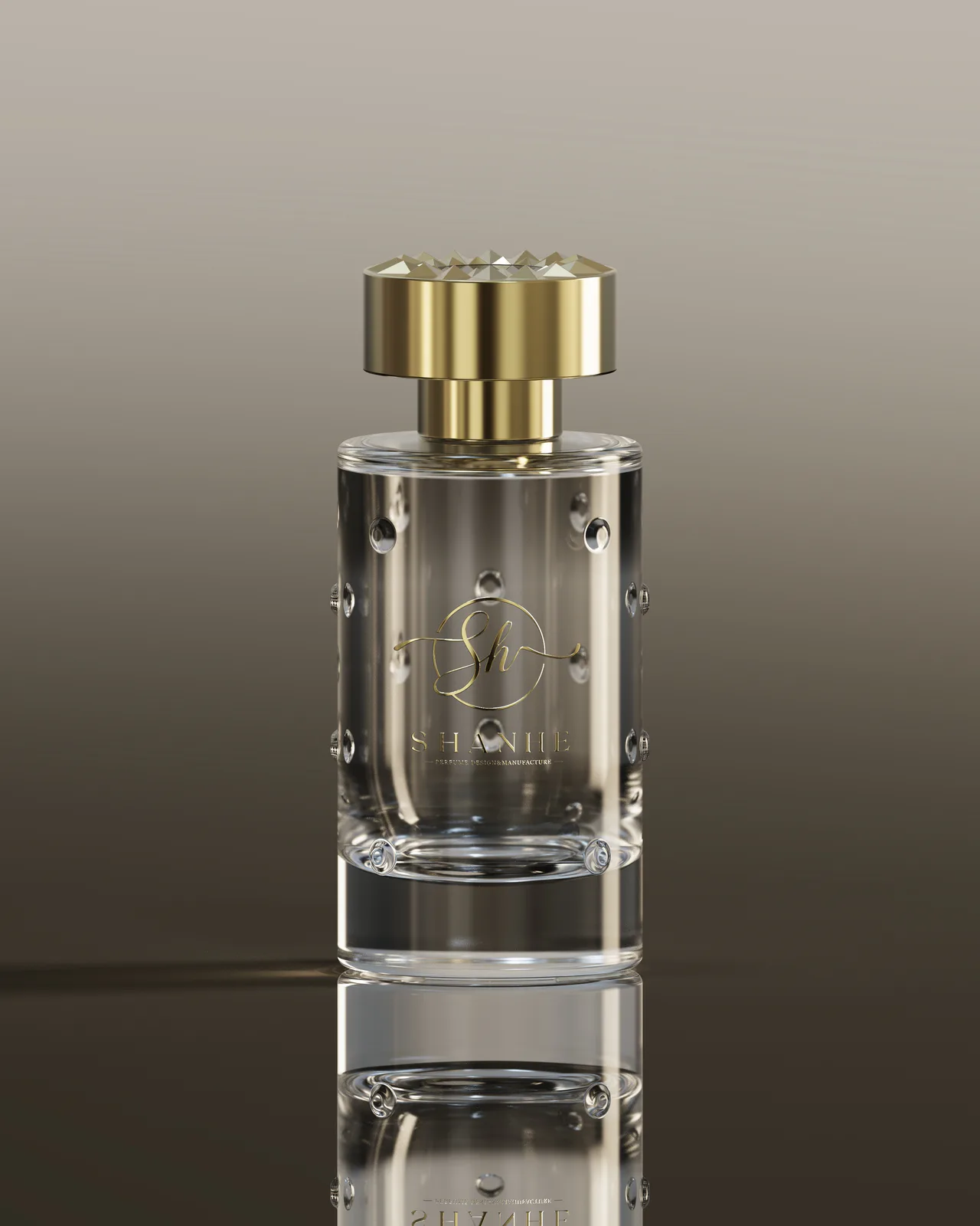 Modern Designer Fragrance Bottle Concept