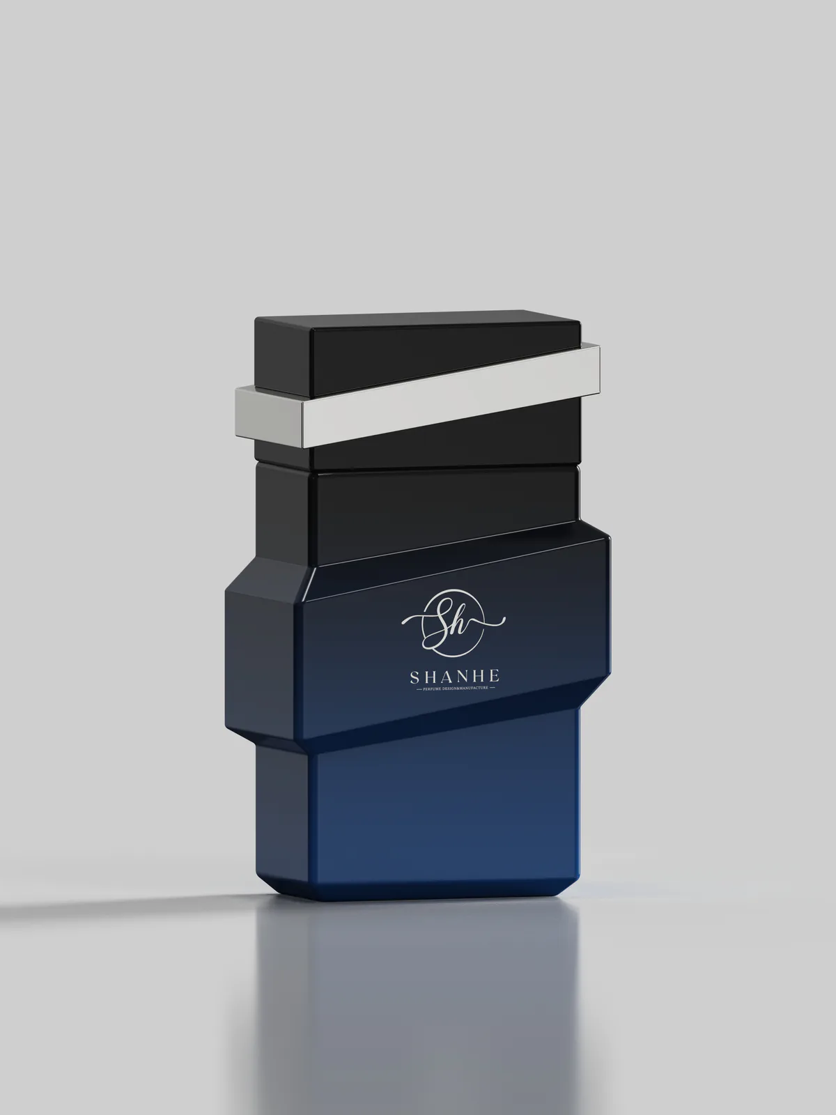 Minimalist Glass Perfume Bottle Concept for Niche Brands