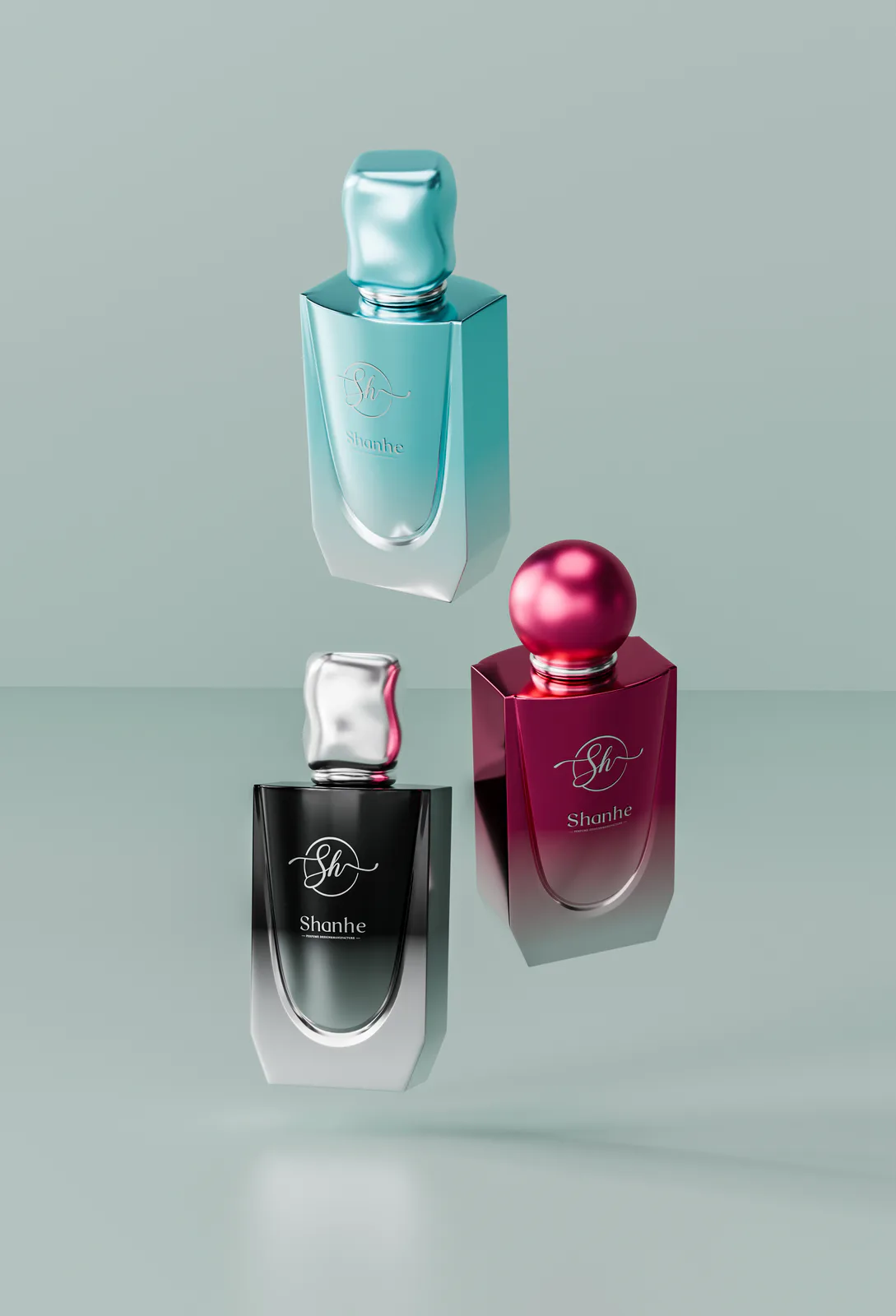 Refined Perfume Bottle Development Concept image 3