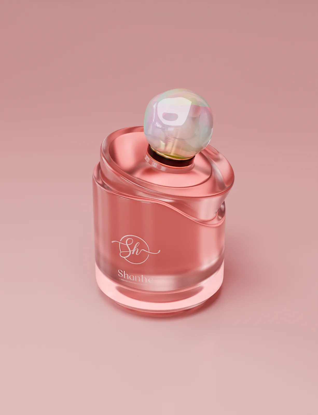Refined Statement Perfume Bottle Design image 2