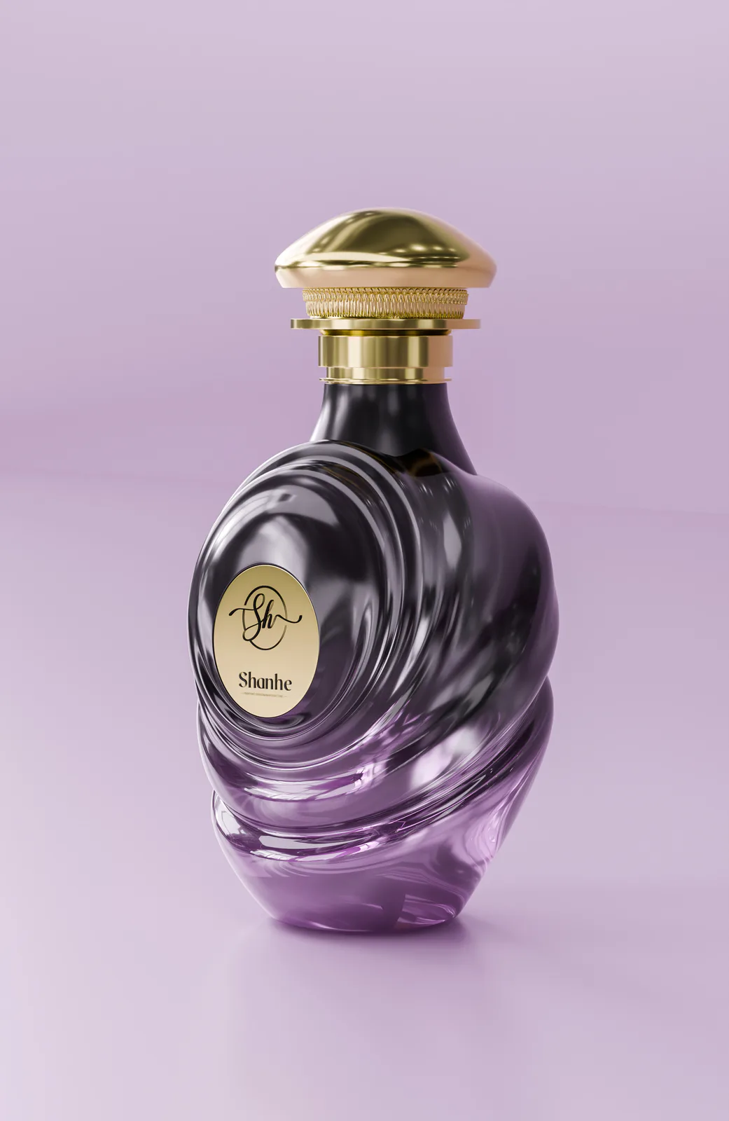 Ornamental Glass Perfume Bottle Concept for Niche Brands image 2