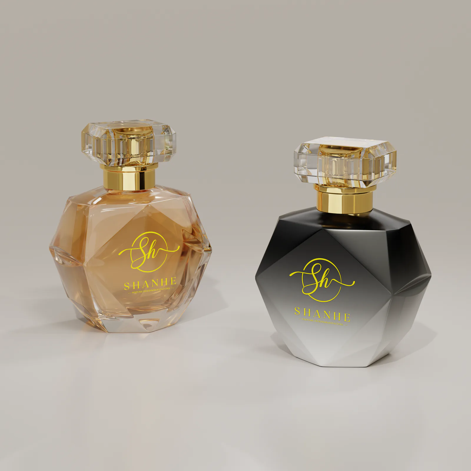 Elegant Perfume Bottle Concept for Niche Brands
