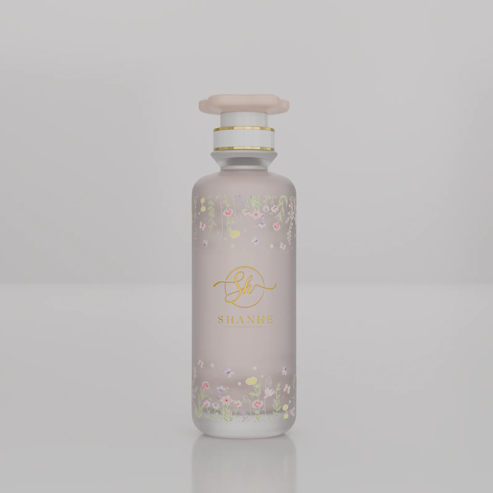 Minimalist Perfume Bottle Development Concept