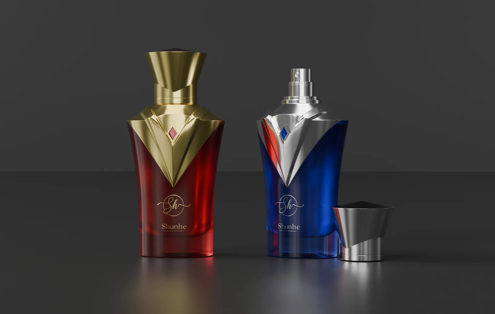 Decorative Custom Perfume Packaging Design