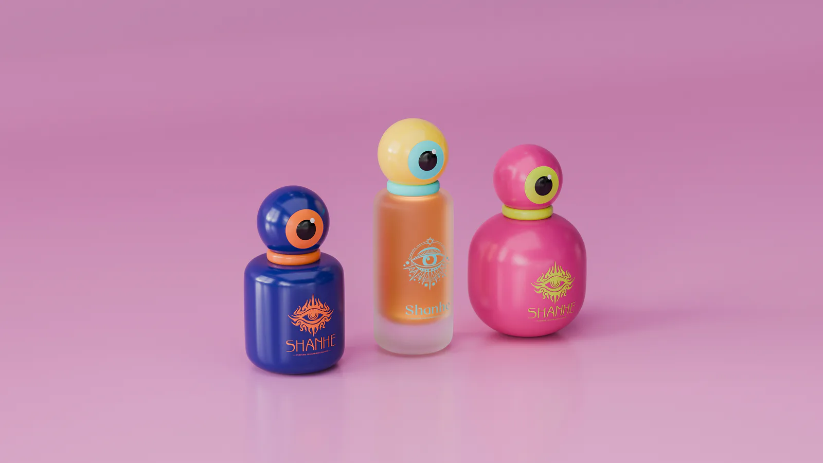 Ornamental Designer Fragrance Bottle Concept image 2