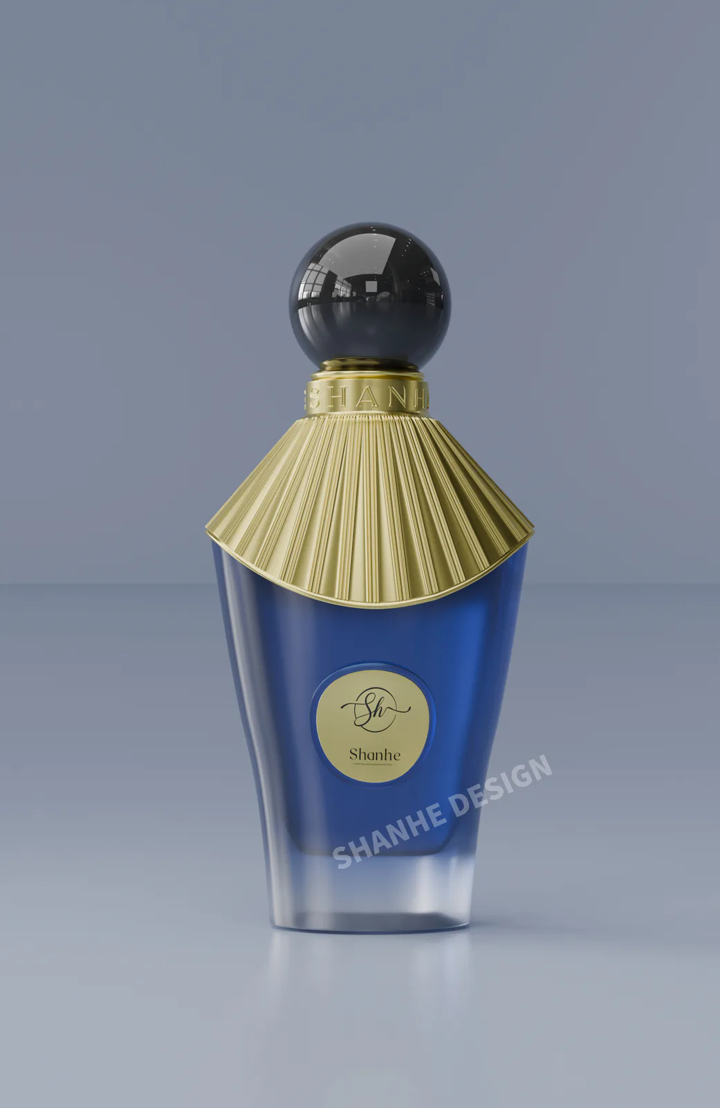 Artistic Bespoke Fragrance Bottle Concept for Niche Brands