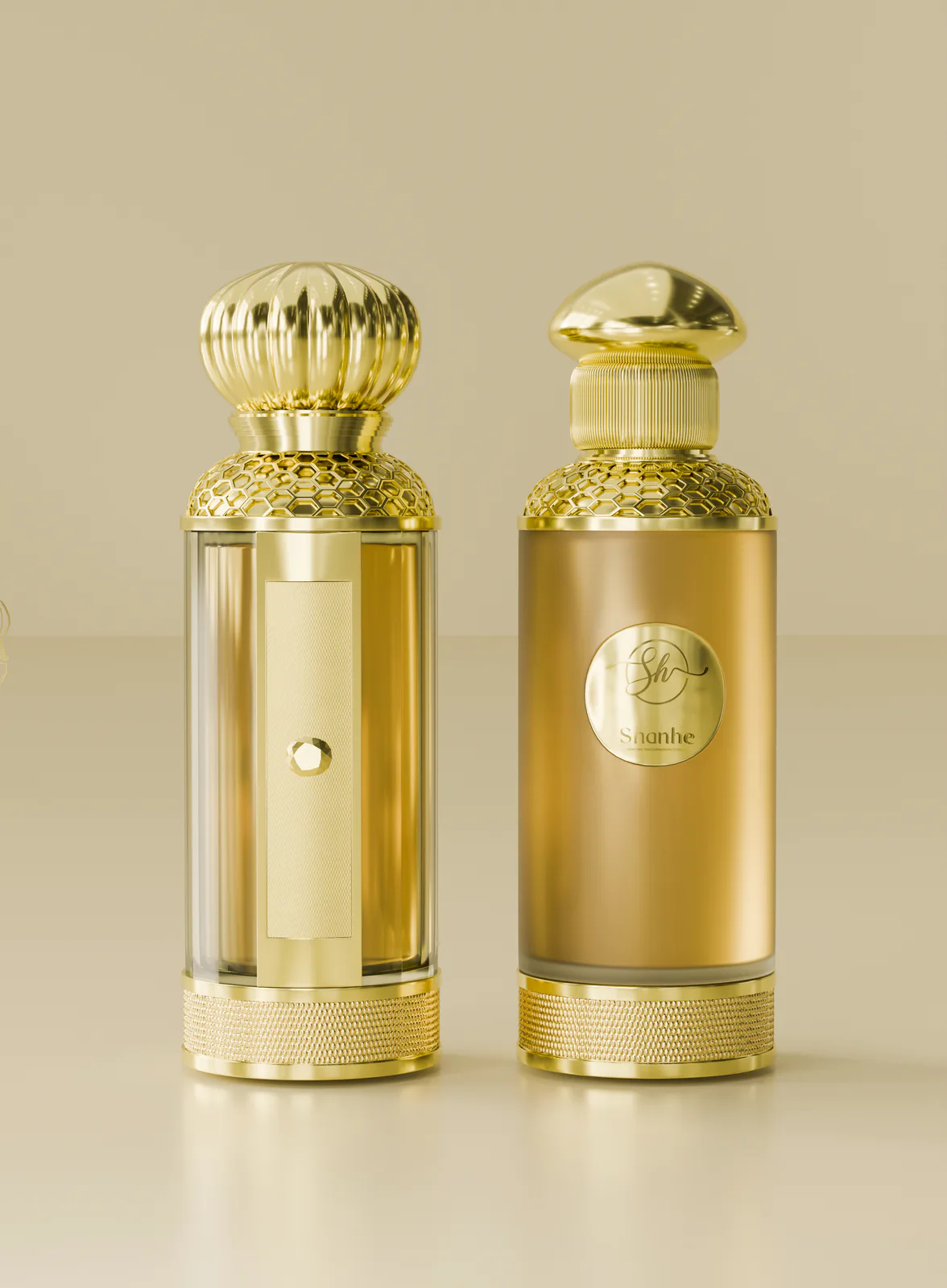 Contemporary Custom Perfume Bottle Design for Private Label Projects