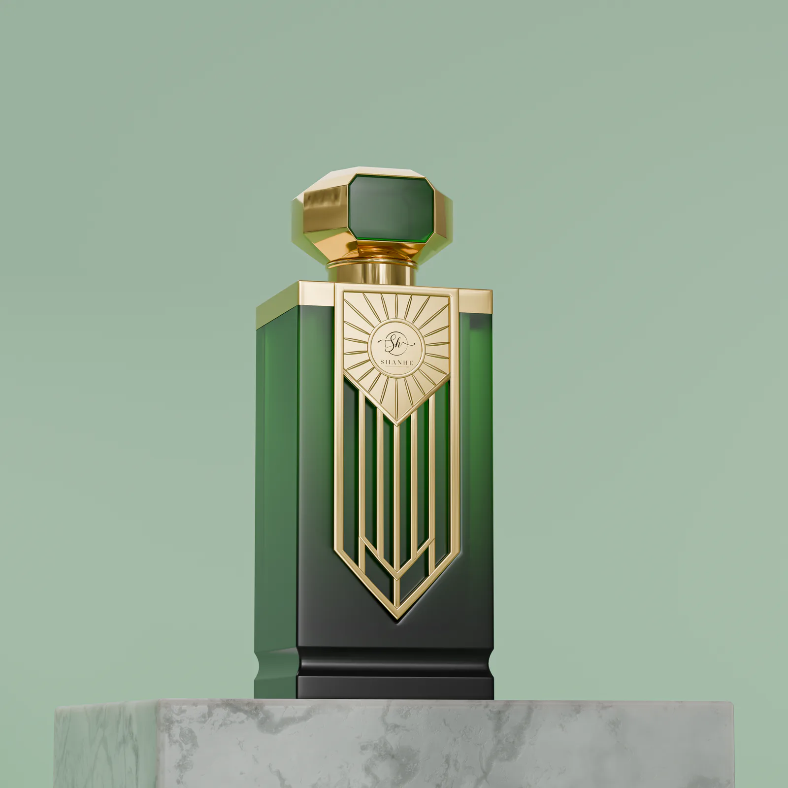 Elegant Custom Perfume Bottle Design
