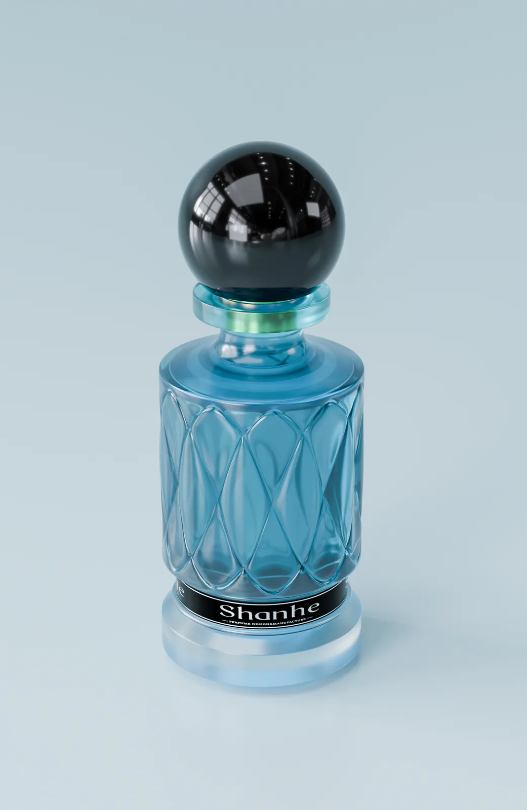 Sculptural Glass Perfume Bottle Concept for Niche Brands image 3
