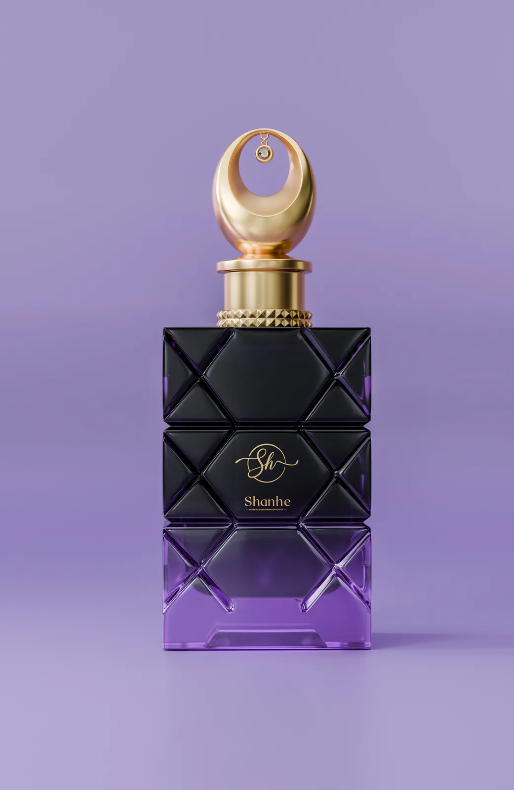 Premium Designer Fragrance Bottle Concept