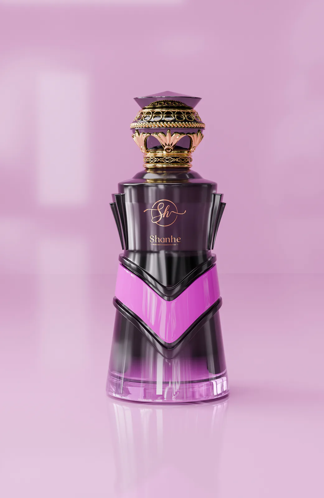 Luxury Designer Fragrance Bottle Concept for Niche Brands