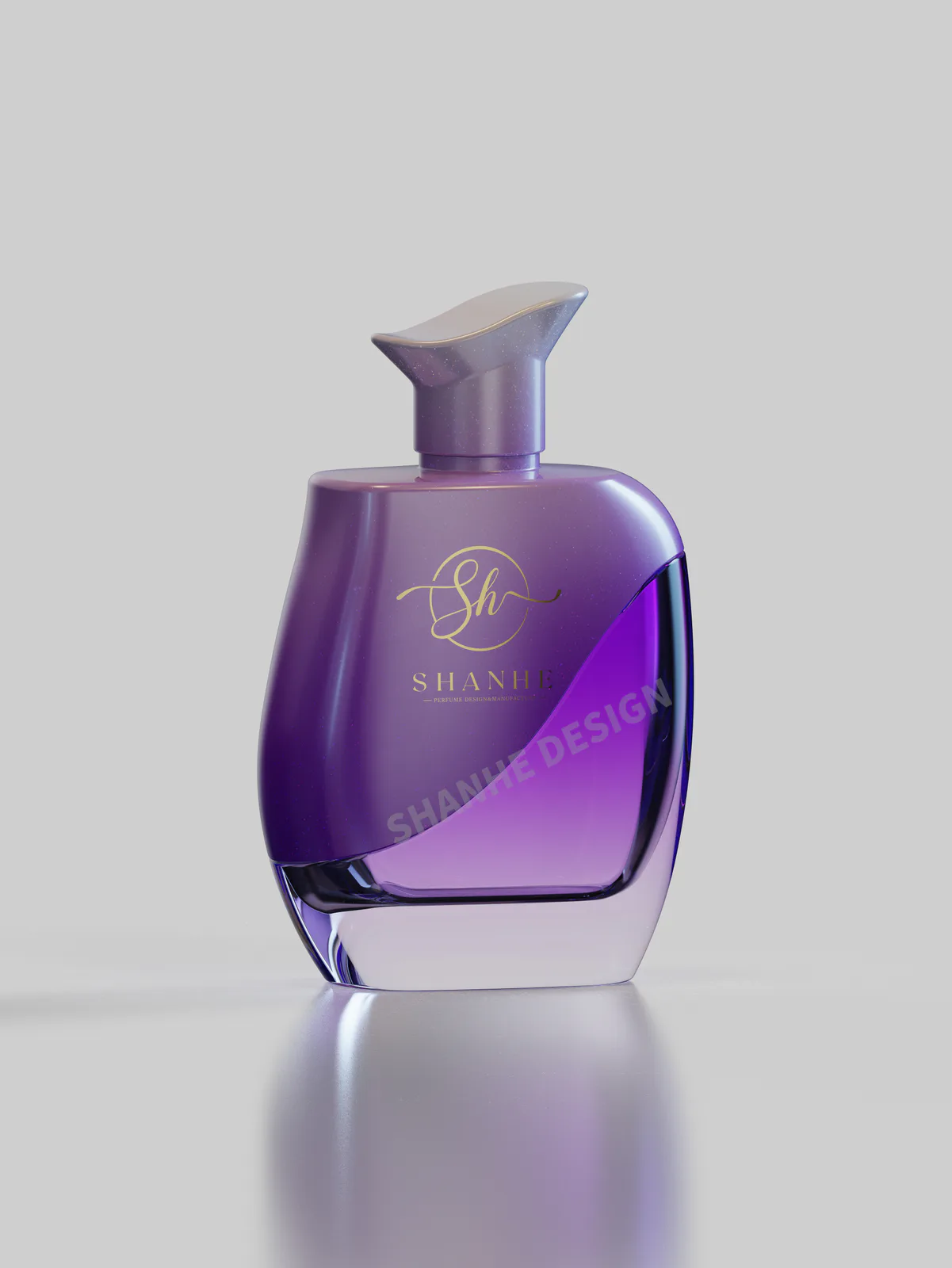 Modern Glass Perfume Bottle Concept for Niche Brands image 2