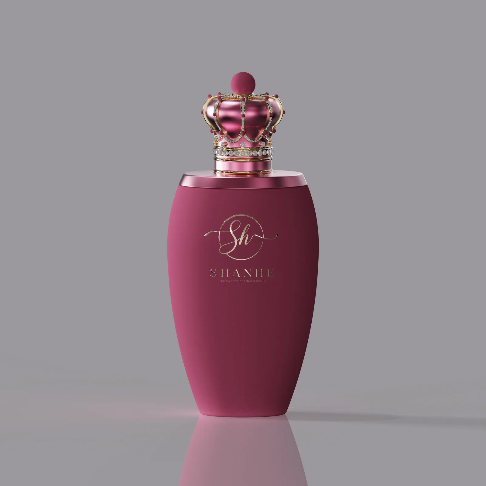 Artistic Glass Perfume Bottle Concept